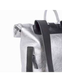 Рюкзак Kokosina Rolltop Серебристый