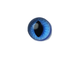 Глаза живые синие с лучиками, кошачий зрачок, диаметр 20 мм, 1000 шт (Оптом)