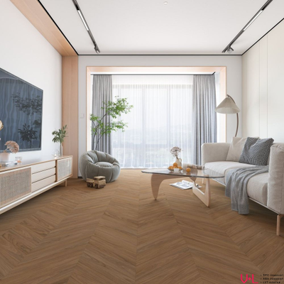 SPC ламинат Damy Floor Chevron Blois / Блуа DF08-Ch 43 класс толщина 5.0 мм с фаской замковый 1.676 м2