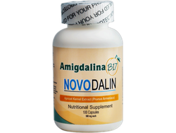 Novodalin - 500 мг чистого амигдалина (капсулы) + 5,05 мг стеарат магния (Мексика)
