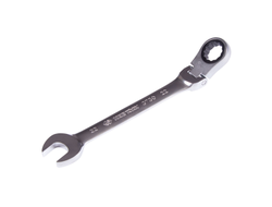 Ключ трещоточный комбинированный с шарниром 22 мм KING TONY 373022M