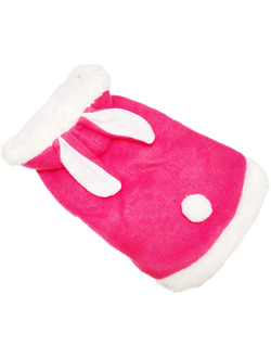 Плюшевая кофта для собаки Зайка