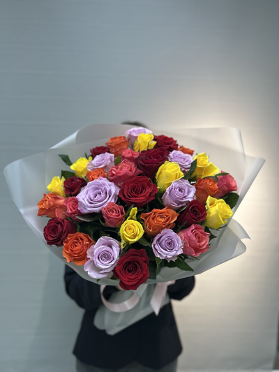 Букет из кенийских роз 35