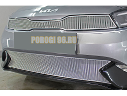 Защита радиатора KIA Cerato 2021- chrome низ PREMIUM
