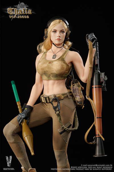 ПРЕДЗАКАЗ - Боевая подруга Талия - Коллекционная фигурка 1/6  Desert Female Soldier Thalia Blonde Hair (VCF-2069B) - VERYCOOL ?ЦЕНА: 25900 РУБ.?