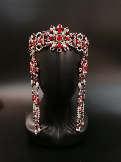 Очелье хрустальное "Тара»