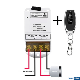 Реле с пультом управления