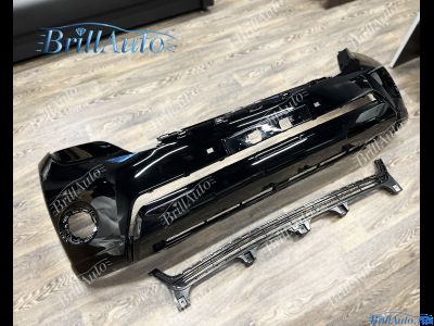 Бампер Toyota Prado 150 черный 2013-2017