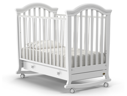 Детская кровать Nuovita Perla Dondolo, Bianco / Белый