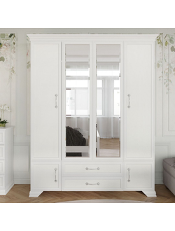 Грация - Шкаф распашной ШР-4 - 2 зеркала