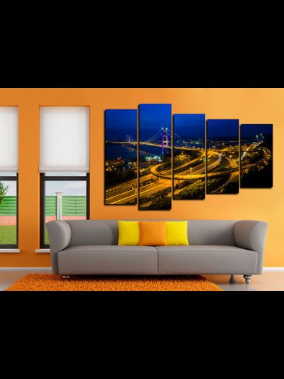 Модульная картина &quot;Грандиозная эстакада&quot;