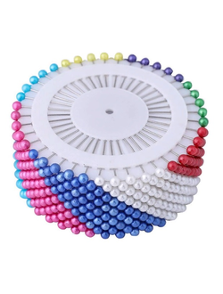 Булавка обметочная Ромашка цветная, 38 мм уп. 12 штук