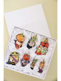 Комплект ёлочных игрушек "Чиполлино"