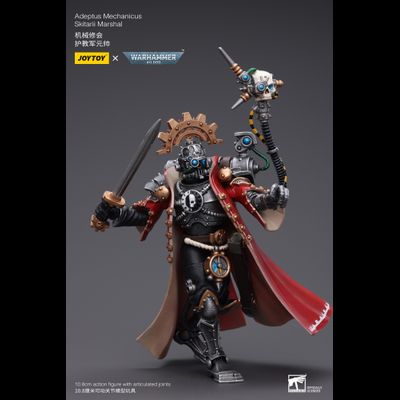 Маршал Скитарий Адептус Механикус (Warhammer 40k) - КОЛЛЕКЦИОННАЯ ФИГУРКА 1/18 Adeptus Mechanicus Skitarii Marshal (JT7752) - JOYTOY