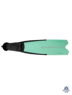 Ласты длинные 40/42 разборные Scorpena X3 Apnea мятные