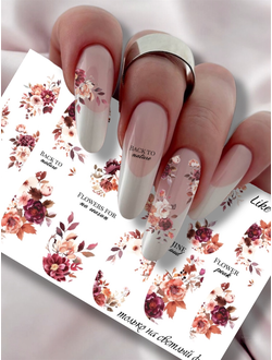 Слайдер-дизайн для ногтей LIKE-207