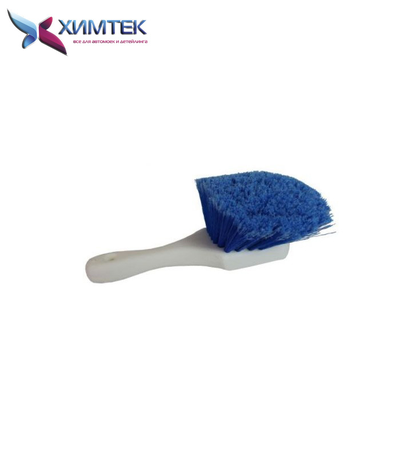 ЩЕТКА С КОРОТКОЙ РУЧКОЙ МЯГКАЯ (ГОЛУБАЯ)