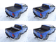 КРЫШКА HAL 4-Х СЕКЦИОННАЯ JAC T8 STANDART