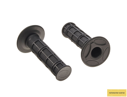 Грипсы SM-PARTS MX 1/2 Waffle черные (020225-123-2421)