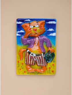 Кот Босс (панно)