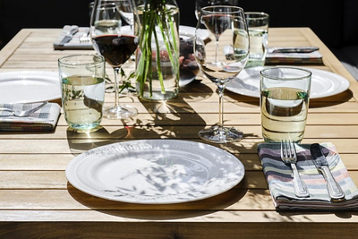 Угловой комплект Booka c обеденным столом