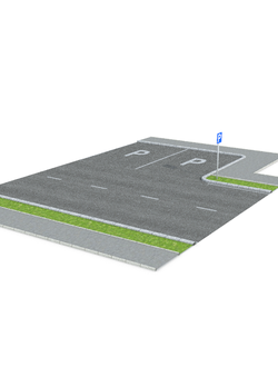 дороги Дорога 2+парковка начало