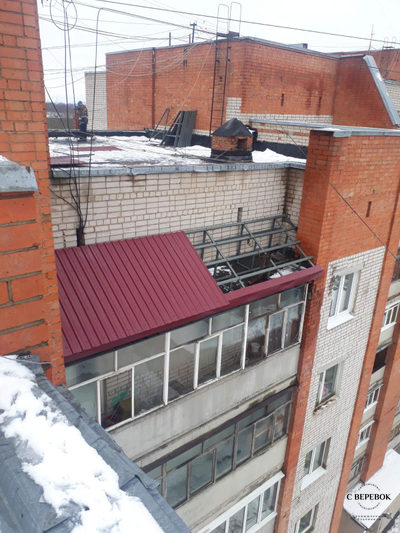 монтаж каркаса