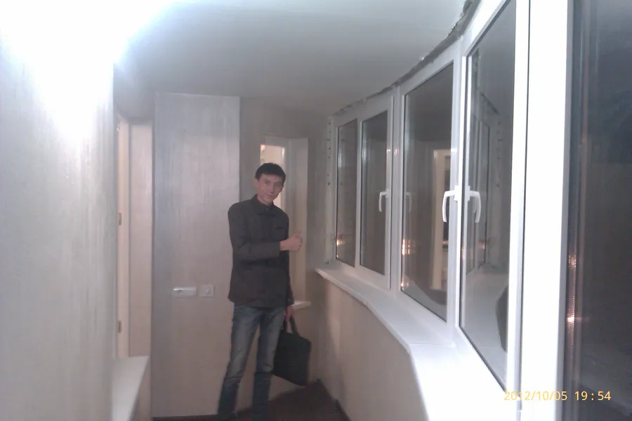 Установка эркерной пластиковой лоджии Виктория Парк  Ижевск\, Холмогорова 59