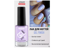 ЛАК для ногтей GEL finish 9 г Luxvisage
