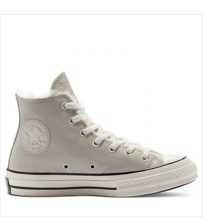 Кеды Converse Chuck 70 Cozy Club зимние белые высокие