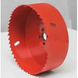 Коронка биметаллическая диаметр 220 мм глубина 40 мм