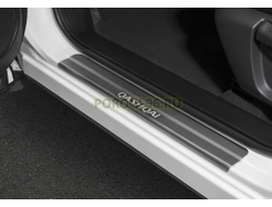 Накладки на пороги для Nissan Qashqai II / II рестайлинг 2014-2019 / 2019--