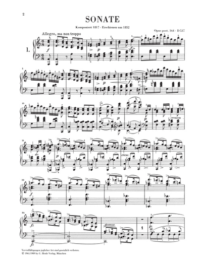 Шуберт. Сонаты для фортепиано, I том