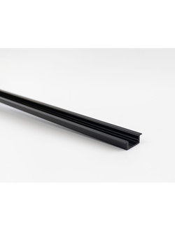 Алюминиевый профиль 4L-2206-BL-V Black | Черный ANOD