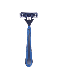 PROWAY Станки для бритья с тройным лезвием, плавающая головка, силикон, пластик, 5шт, 50 наборов