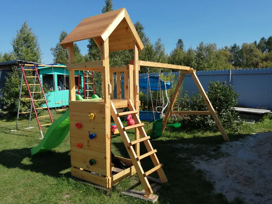Детская площадка Сибирь-Дети Эко-4