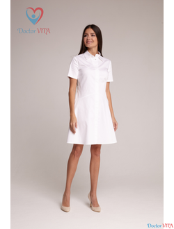 ПЛАТЬЕ медицинское Dr.Super "Merry" белое