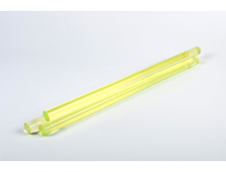 Полиуретан стержень Ф 25 мм   (L=500 мм, ~0,3 кг, жёлтый) Китай