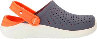 Crocs LiteRide Kids Clog Детские Оранжевые с черным