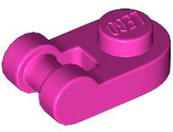 Plate, Round 1 x 1 with Bar Handle, Dark Pink (26047 6423953)