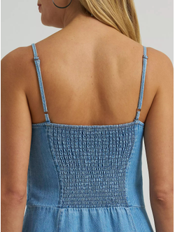 Wrangler® джинсовое макси-платье на бретелях