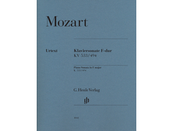 Mozart Piano Sonata F major K. 533/494