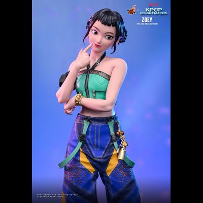 ПРЕДЗАКАЗ - Зои ("Кейпоп-охотницы на демонов") - Коллекционная ФИГУРКА 1/6 Zoey KPop Demon Hunters (TMS178) - Hot Toys ?ЦЕНА: 30900 РУБ.?