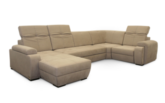 ДИВАН МОНТЕРРЕЙ УГЛОВОЙ ВАРИАНТ 2 ЛЮКС (L385*P236*H91) NEXTFORM