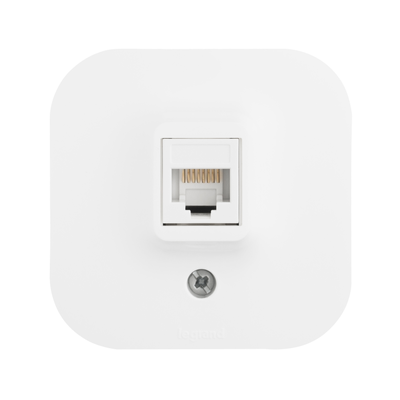 Legrand 782224 Quteo, Розетка RJ45, белый