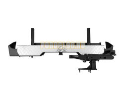 Задний силовой бампер серии Трофи на Nissan Navara III 2010-2015 (03.168.02)