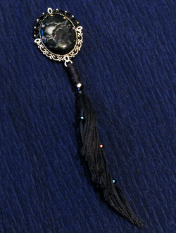 Брошь в винтажном стиле "От второй звезды направо..."