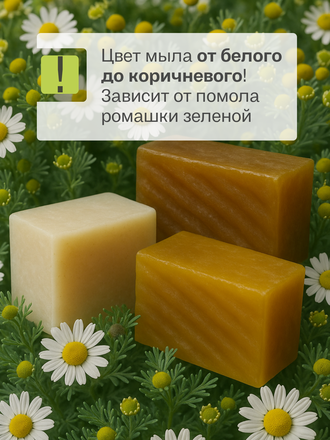 Живой шампунь зеленая ромашка 90 гр.