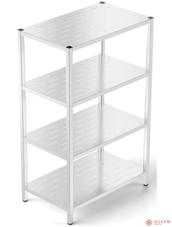 Стеллаж кухонный перфорированный СКП-1200/400/1600-п