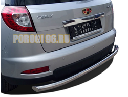 Защита заднего бампера d60 для Geely Emgrand X7 2013-2018